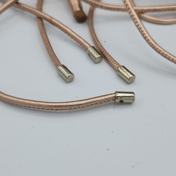 Steve Madden Lyla Leather Rose Gold wrapped stiletto heel - Picture 5 of 10